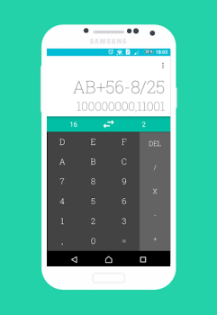 Herunterladen Калькулятор Систем Счисления Werkzeuge für Android Bildschirmfoto 2