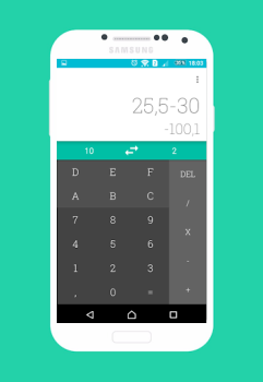 Herunterladen Калькулятор Систем Счисления Werkzeuge für Android Bildschirmfoto 3