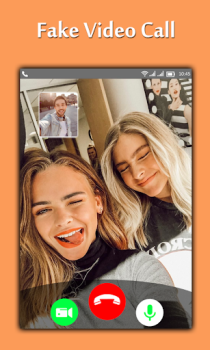 Herunterladen Fake Video Call Girlfriend Call Unterhaltung für Android Bildschirmfoto 2