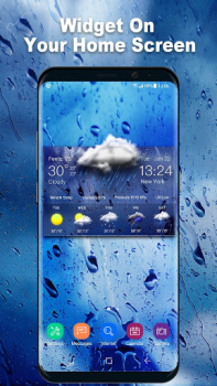 Herunterladen Daily weather forecast widget Wetter für Android Bildschirmfoto 2