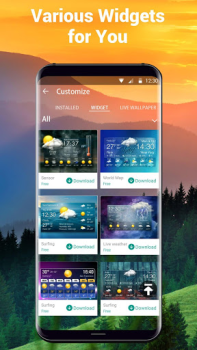 Herunterladen Daily weather forecast widget Wetter für Android Bildschirmfoto 7