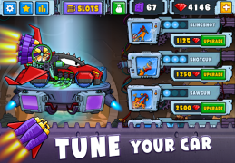 Herunterladen Car Eats Car 2 - Racing Game Rennen für Android Bildschirmfoto 2