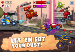 Herunterladen Car Eats Car 2 - Racing Game Rennen für Android Bildschirmfoto 3