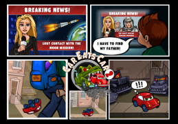 Herunterladen Car Eats Car 2 - Racing Game Rennen für Android Bildschirmfoto 4