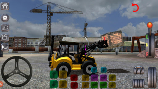 Herunterladen Bagger Simulator Baggerlader Simulatoren für Android Bildschirmfoto 6
