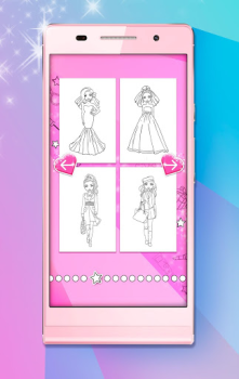 Herunterladen Girls Coloring Pages Gelegentlich für Android Bildschirmfoto 2