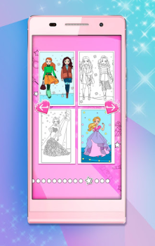Herunterladen Girls Coloring Pages Gelegentlich für Android Bildschirmfoto 5