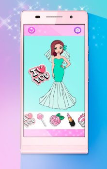 Herunterladen Girls Coloring Pages Gelegentlich für Android Bildschirmfoto 6