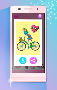 Herunterladen Girls Coloring Pages Gelegentlich für Android Bildschirmfoto 7