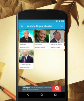 Herunterladen Abdulla Oripov she'rlari Bücher und Leitfäden für Android Bildschirmfoto 5