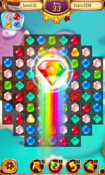 Herunterladen verrückte Juwelenwelt Puzzle-Spiele für Android Bildschirmfoto 7