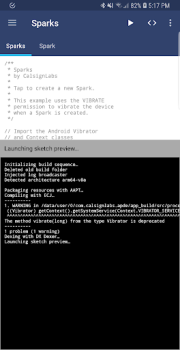 Herunterladen APDE - Android Processing IDE Werkzeuge für Android Bildschirmfoto 2
