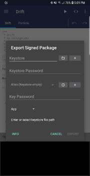 Herunterladen APDE - Android Processing IDE Werkzeuge für Android Bildschirmfoto 7