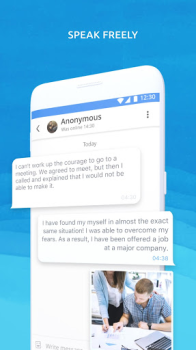 Herunterladen BestHelp — Anonymer Chat. Psyc Gesundheit & Fitness für Android Bildschirmfoto 3