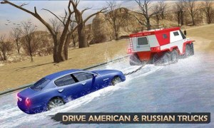 Herunterladen Extreme Offroad Mud Truck Simulator 6x6 Spin Tires Simulatoren für Android Bildschirmfoto 3