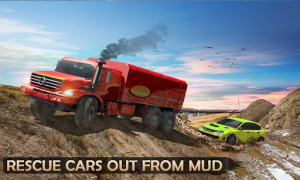 Herunterladen Extreme Offroad Mud Truck Simulator 6x6 Spin Tires Simulatoren für Android Bildschirmfoto 4