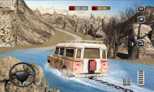 Herunterladen Extreme Offroad Mud Truck Simulator 6x6 Spin Tires Simulatoren für Android Bildschirmfoto 5
