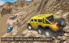 Herunterladen Extreme Offroad Mud Truck Simulator 6x6 Spin Tires Simulatoren für Android Bildschirmfoto 6
