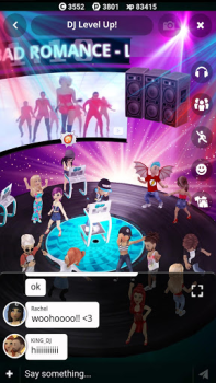 Herunterladen Club Cooee - 3D Avatar Chat Simulatoren für Android Bildschirmfoto 5