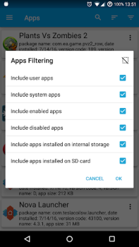 Herunterladen App Manager Werkzeuge für Android Bildschirmfoto 5