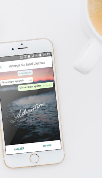 Herunterladen Chat Wallpaper Messaging Backgrounds Personalisierung für Android Bildschirmfoto 5