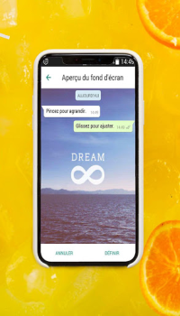 Herunterladen Chat Wallpaper Messaging Backgrounds Personalisierung für Android Bildschirmfoto 6