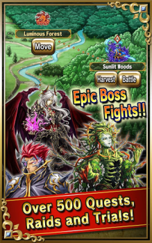 Herunterladen Brave Frontier Rollenspiele für Android Bildschirmfoto 5