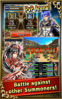 Herunterladen Brave Frontier Rollenspiele für Android Bildschirmfoto 6