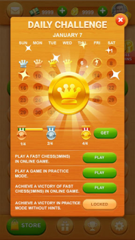 Herunterladen Chess Online Brettspiele für Android Bildschirmfoto 3