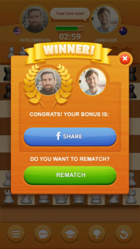 Herunterladen Chess Online Brettspiele für Android Bildschirmfoto 6