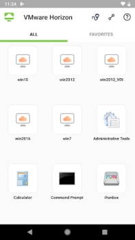 Herunterladen VMware Horizon Client Wirtschaft für Android Bildschirmfoto 2