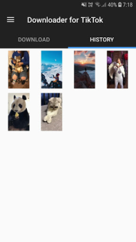 Herunterladen Downloader for TikTok Werkzeuge für Android Bildschirmfoto 4