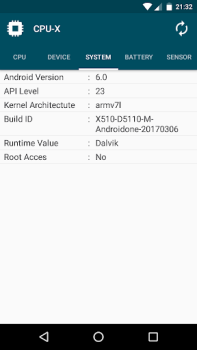 Herunterladen CPU-X Werkzeuge für Android Bildschirmfoto 4