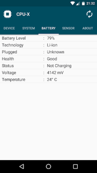 Herunterladen CPU-X Werkzeuge für Android Bildschirmfoto 5