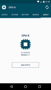 Herunterladen CPU-X Werkzeuge für Android Bildschirmfoto 7