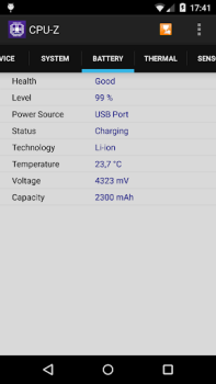 Herunterladen CPU-Z Werkzeuge für Android Bildschirmfoto 4