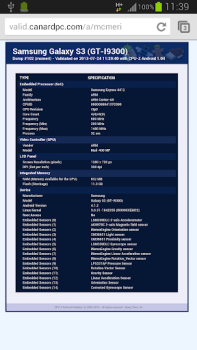 Herunterladen CPU-Z Werkzeuge für Android Bildschirmfoto 7