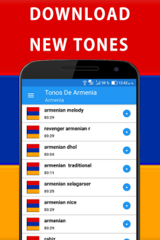 Herunterladen Հայկական հնչյուններ. Personalisierung für Android Bildschirmfoto 3