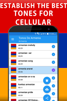 Herunterladen Հայկական հնչյուններ. Personalisierung für Android Bildschirmfoto 4