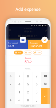 Herunterladen 1Money: Ausgaben, Budget Finanzen für Android Bildschirmfoto 4
