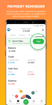 Herunterladen Money Lover - Kostenerfassung Finanzen für Android Bildschirmfoto 6