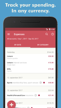 Herunterladen Toshl Finanzen - Haushaltsbuch Finanzen für Android