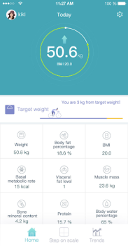 Herunterladen Huawei Body Fat Scale Gesundheit & Fitness für Android Bildschirmfoto 2