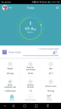 Herunterladen Honor Smart Scale Gesundheit & Fitness für Android Bildschirmfoto 2