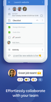 Herunterladen Trello Arbeit für Android Bildschirmfoto 2