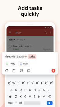 Herunterladen Todoist: To-do Liste & Planer Arbeit für Android Bildschirmfoto 4