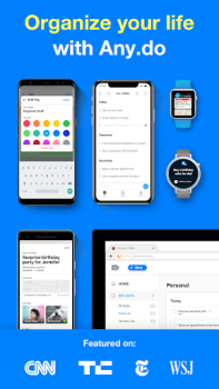 Herunterladen Any.do - Aufgaben + Kalender Arbeit für Android Bildschirmfoto 3