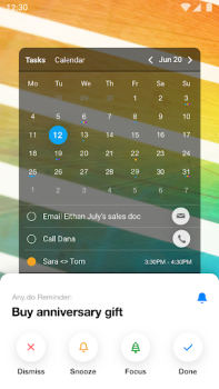 Herunterladen Any.do - Aufgaben + Kalender Arbeit für Android Bildschirmfoto 5