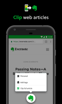 Herunterladen Evernote – Notiz-Organizer Arbeit für Android Bildschirmfoto 6