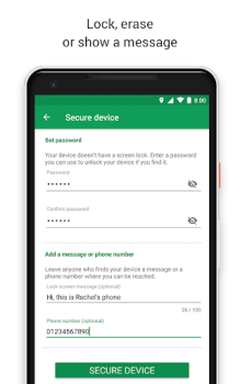 Herunterladen Google Mein Gerät finden Werkzeuge für Android Bildschirmfoto 3